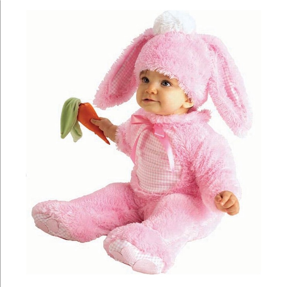 Infant 6-12 months Pink Bunny Halloween Costume